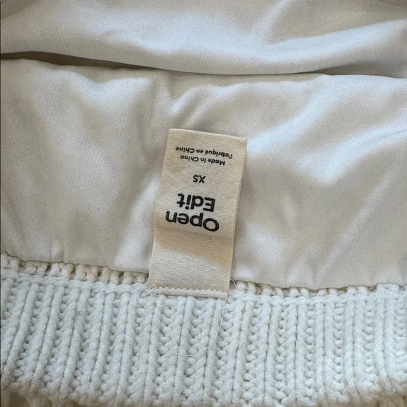 NWOT OPEN EDIT NORDSTROM CROCHET SKIRT XS - Picture 3 of 3